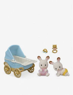 Sylvanian Families Chocolate Rabbit Twins Set