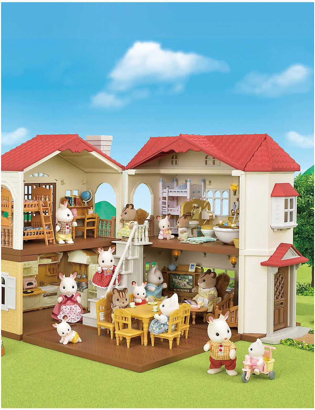 Sylvanian Families Red Roof Country Home Playset - Image 3