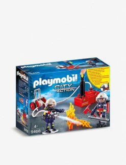 Playmobil City Action 9468 Firefighters And Pump Playset