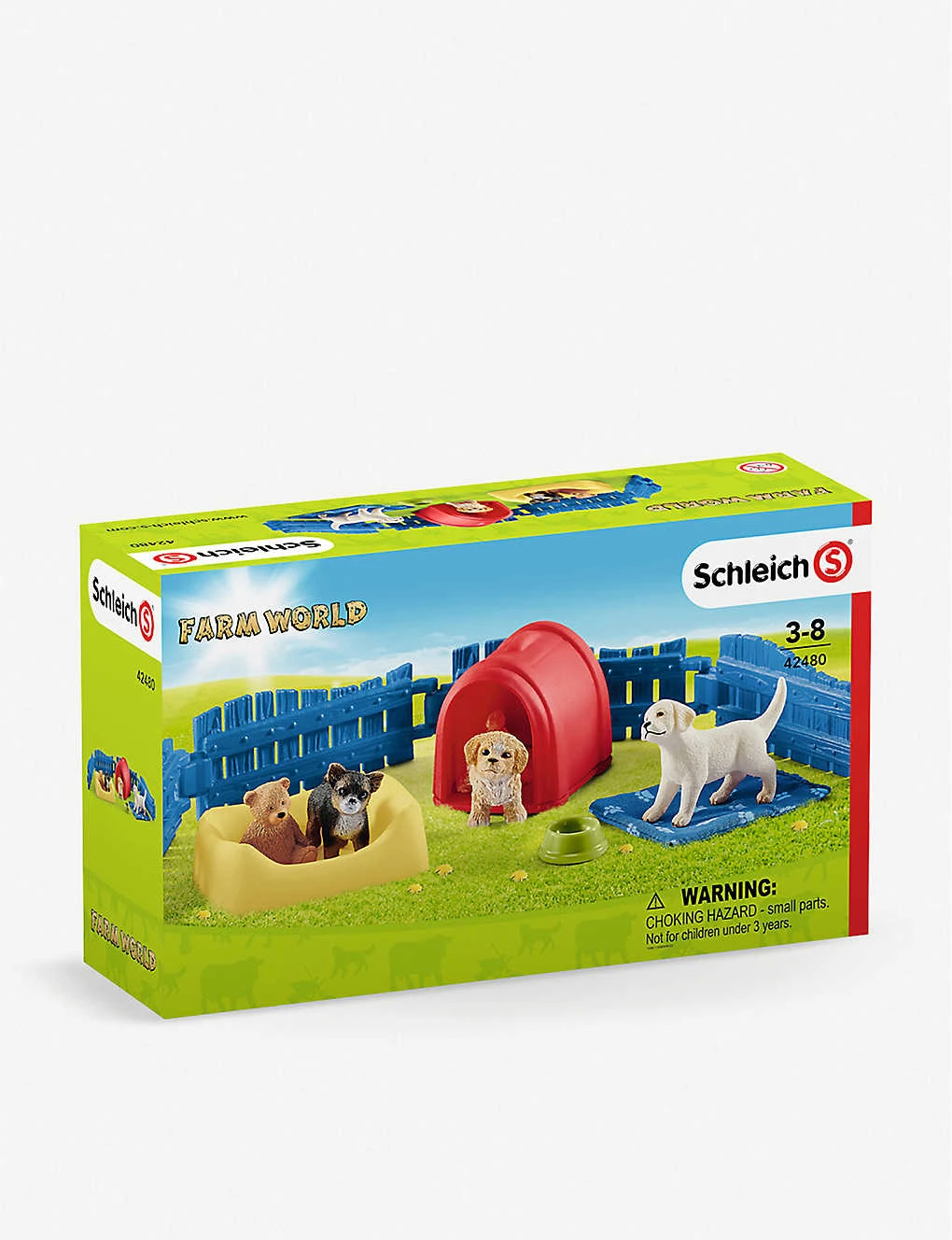 Schleich Puppy Pen With Toy Figures - Image 2