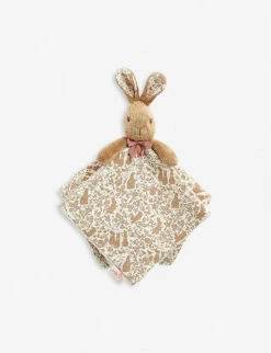 Peter Rabbit Flopsy Soft Plush Comfort Blanket 12cm