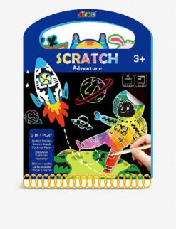 Avenir Scratch Adventure Activity Book