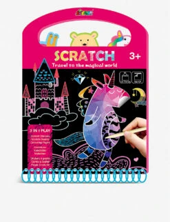 Avenir Scratch Travel To The Magical World Activity Book