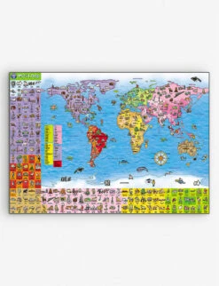 Orchard Toys World Map Giant Jigsaw Puzzle And Poster