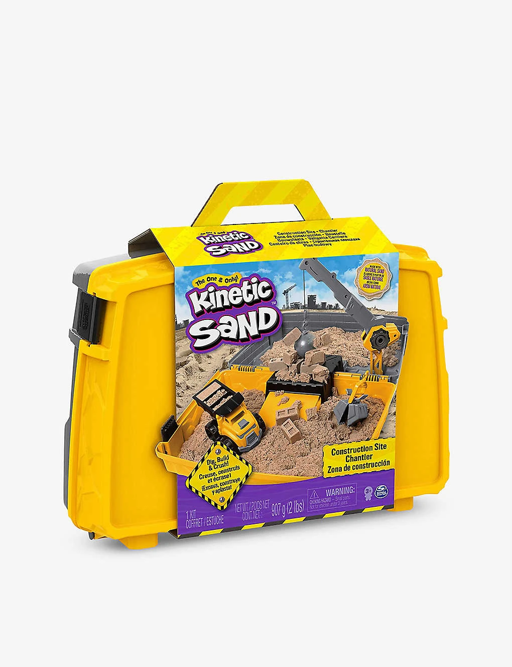 Kinetic Sand Construction Site Folding Sandbox Playset - Image 5