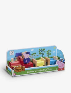 Peppa Pig Grandpa's Train And Wooden Carriage Set