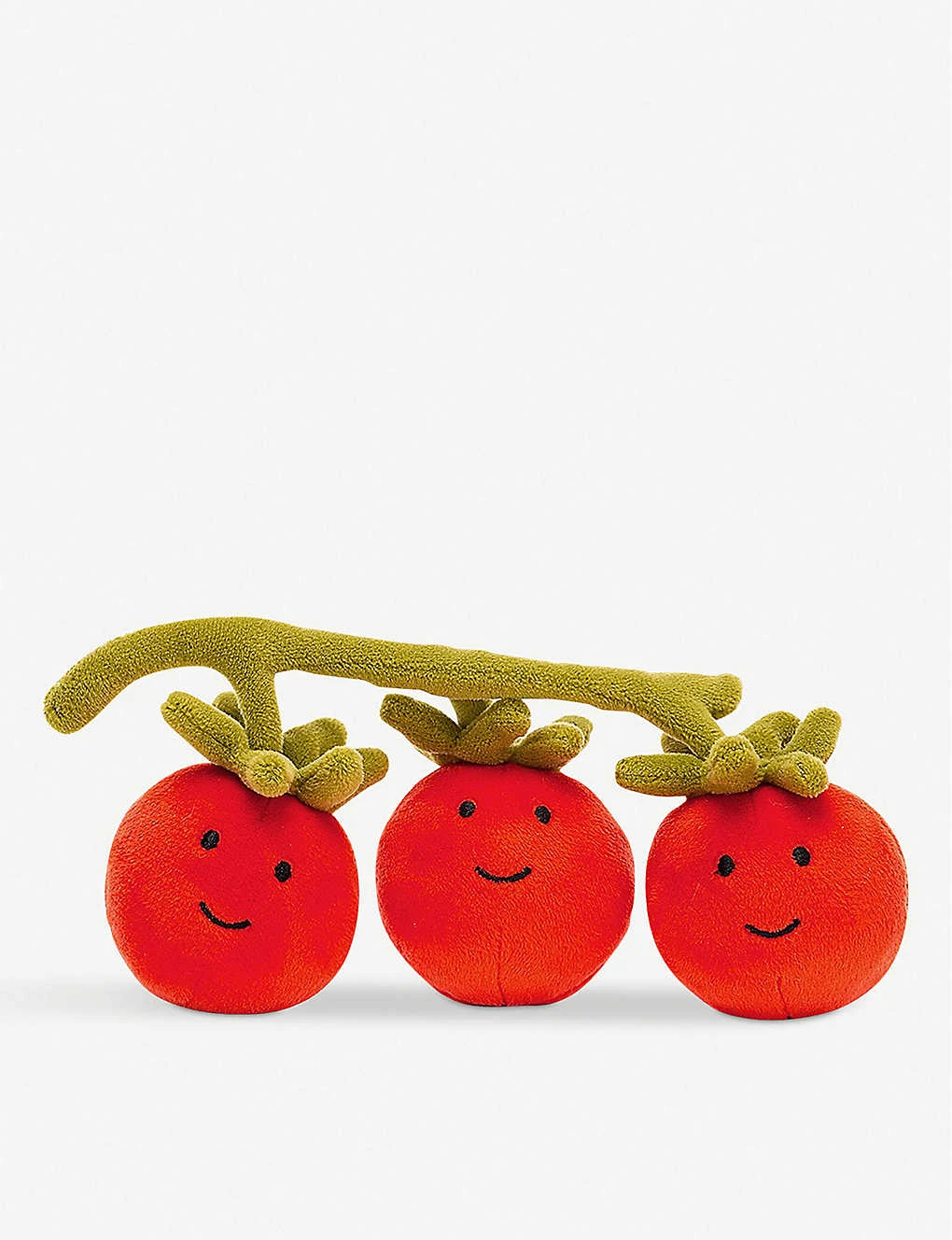 JELLYCAT Vivacious Vegetable Tomato Soft Toy 21cm - Image 2