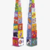 Djeco Funny Stacking Wooden Blocks Set Of 10