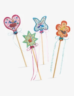 Djeco Little Faries Wands Set Of 4