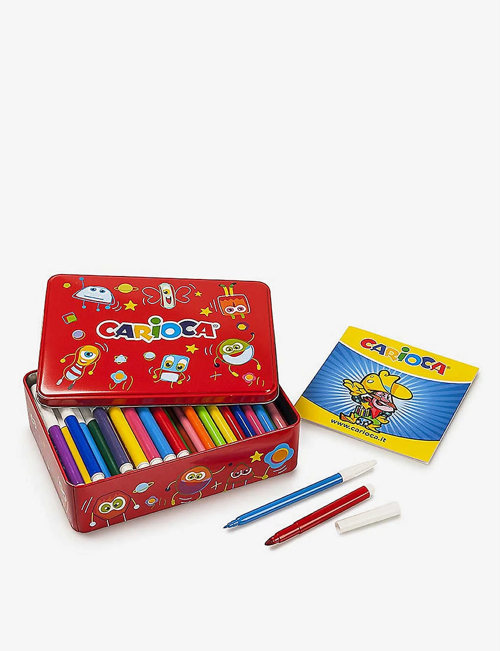 CARIOCA 100 Felt Tips & Colouring Book Set - Image 2