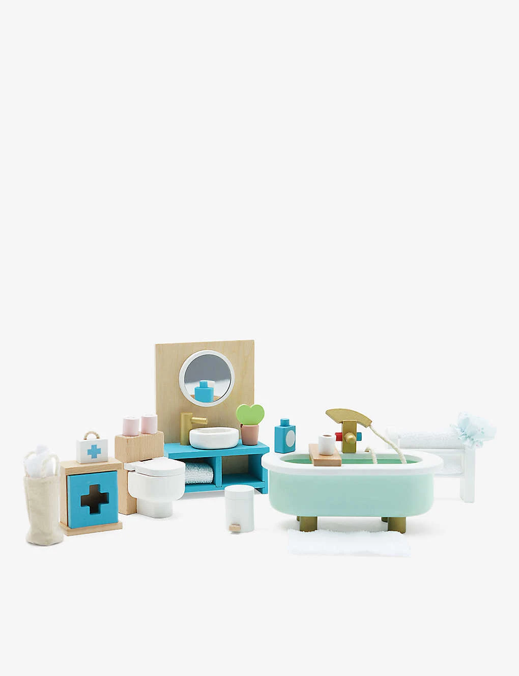 Le Toy Van Daisylane Bathroom Wooden Set - Image 2
