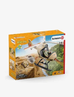 Schleich Animal Rescue Helicopter Toy Set