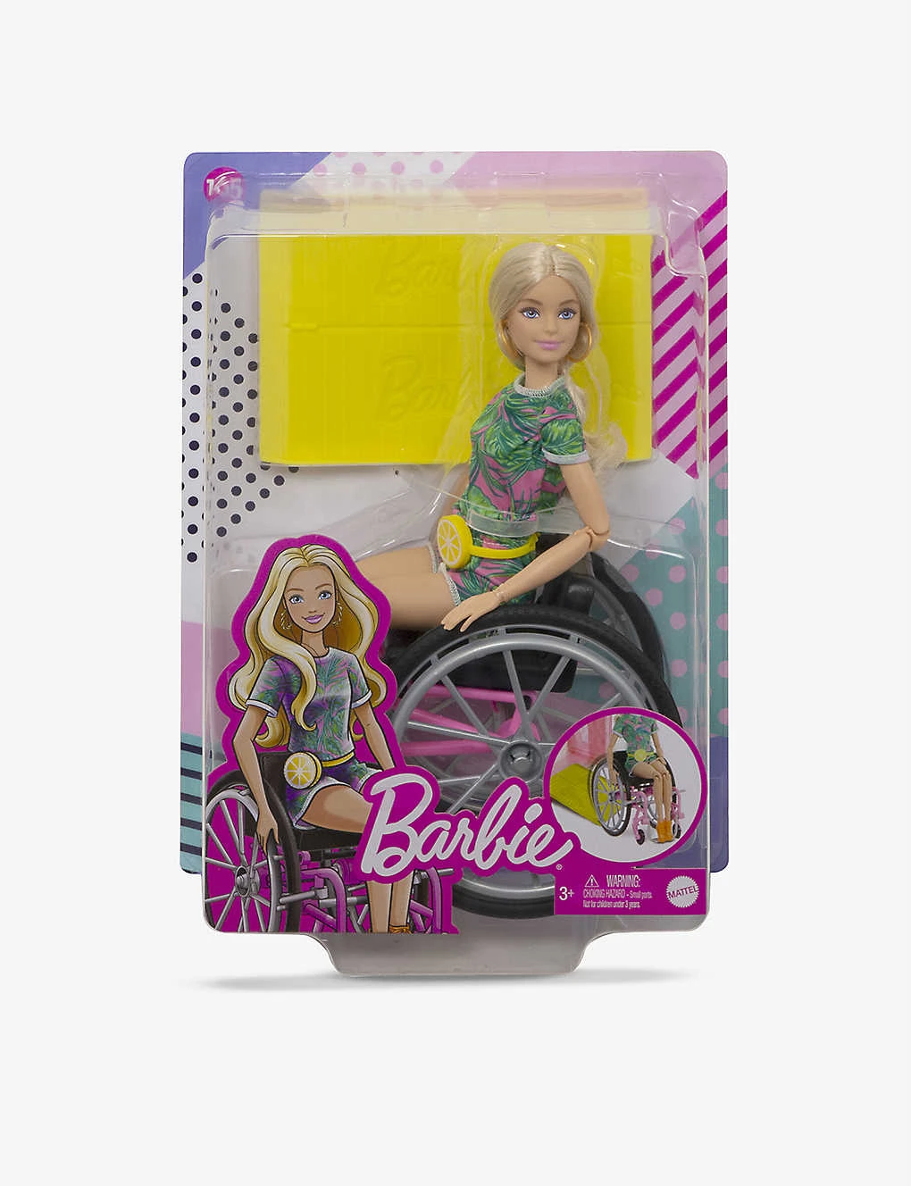 Barbie Fashionistas Doll With Wheelchair 15.7cm - Image 2