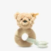 Steiff Soft Cuddly Friends Jimmy Bear Woven Toy Rattle 14cm