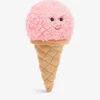 JELLYCAT Irresistible Ice Cream Strawberry Soft Toy 18cm