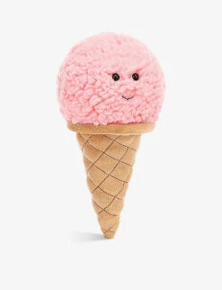 JELLYCAT Irresistible Ice Cream Strawberry Soft Toy 18cm