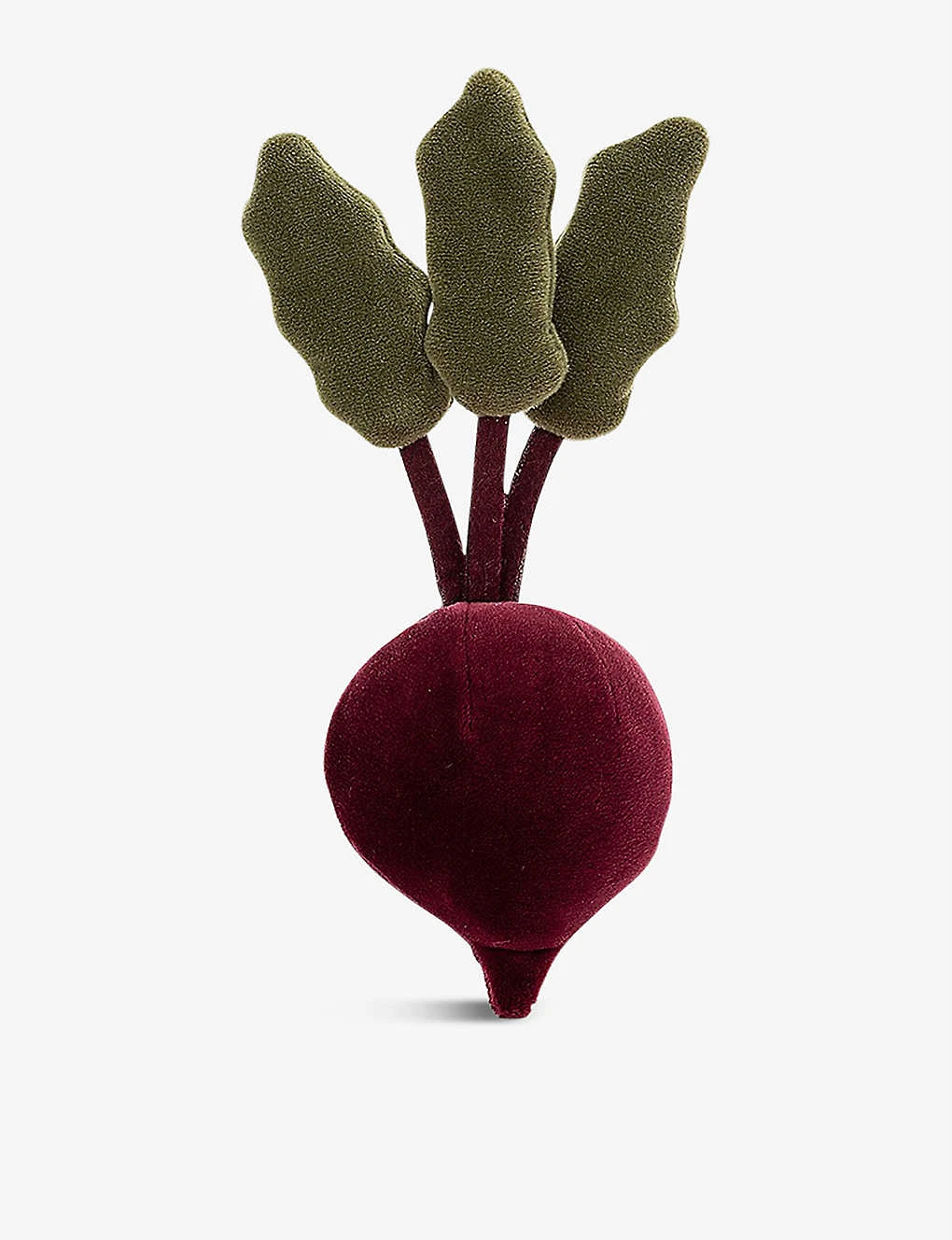 JELLYCAT Vivacious Vegetable Beetroot Soft Toy 22cm - Image 3