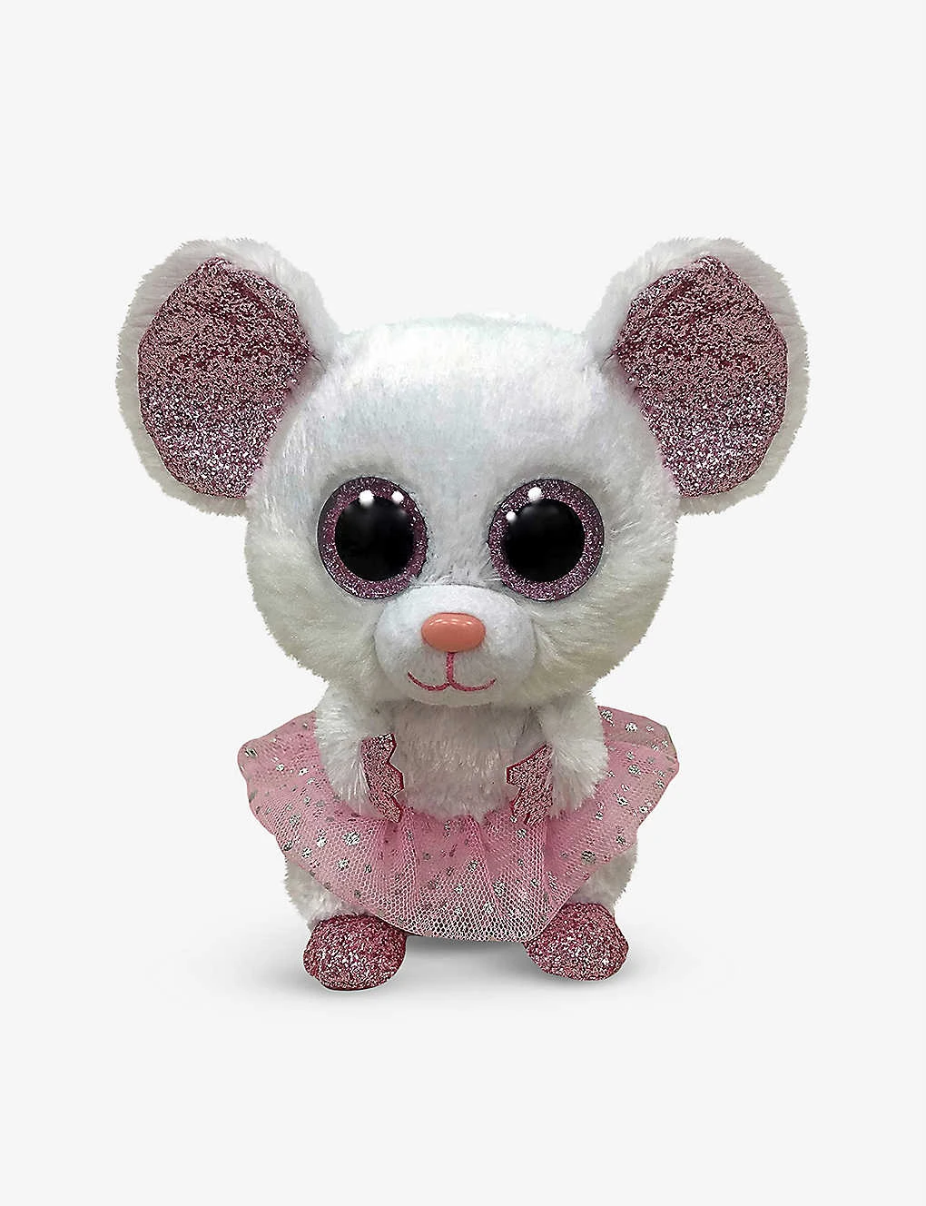 TY Nina Mouse Beanie Boo Soft Toy 24cm