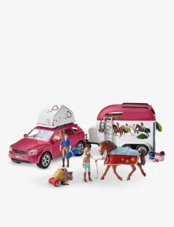 Schleich Horse Club Car And Trailer Playset