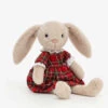 JELLYCAT Lottie Bunny Tartan Soft Toy 27cm
