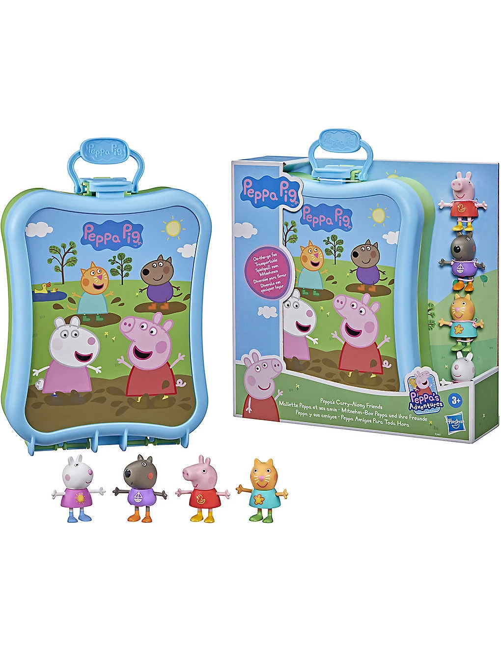 Peppa Pig Carry Along Friends Set - Image 2