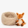 JELLYCAT Hibernating Fox Soft Toy 12cm