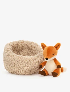 JELLYCAT Hibernating Fox Soft Toy 12cm