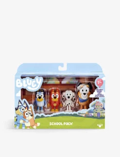 Bluey School Pack Toy Figure Set 8cm