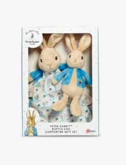 Peter Rabbit Comforter And Rattle Gift Set