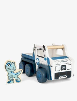 Jurassic World 6x6 Vehicle And Raptor Playset