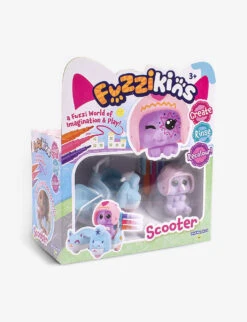 Fuzzikins Scooter And Sidecar Playset