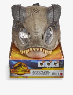 Jurassic World Tyrannosaurus Rex Chomp N Roar Mask Dinosaur Toy