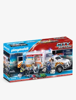 Playmobil City Action 70936 Rescue Vehicles Ambulance Playset
