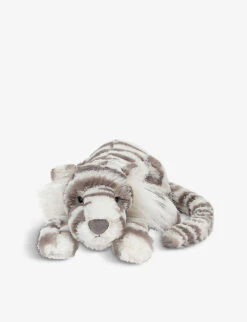 JELLYCAT Little Sacha Snow Tiger Soft Toy 8cm