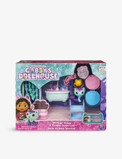 ‘MerCat’ Primp And Pamper Bathroom Playset 26cm