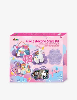 Avenir 4-in-1 Unicorn Craft Kit Playset