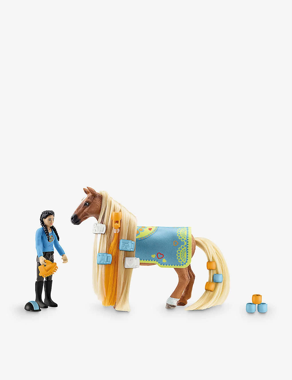 Schleich Horse Club: Sofia's Beauties Kim And Caramelo Toy Starter Set - Image 4