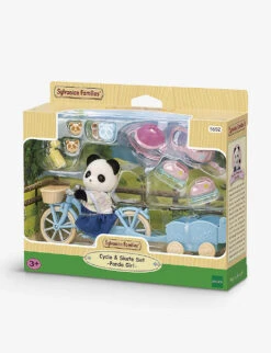 Sylvanian Families Cycle & Skate Panda Girl Playset