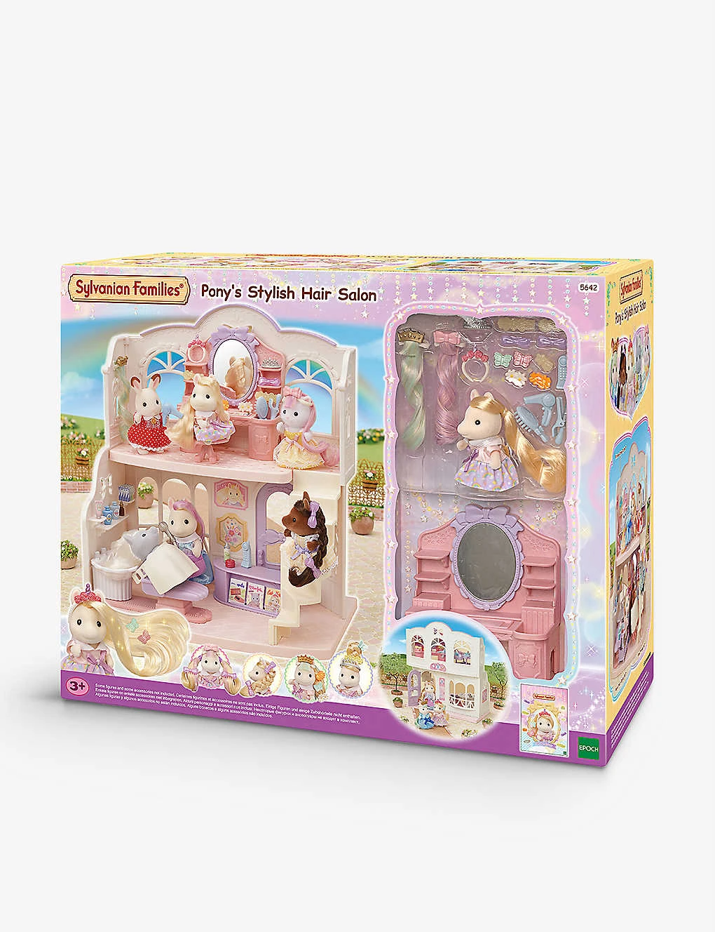 Sylvanian Families Pony's Stylish Hair Salon Playset