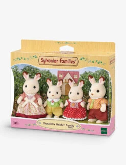 Sylvanian Families Chocolate Rabbit Family Playset