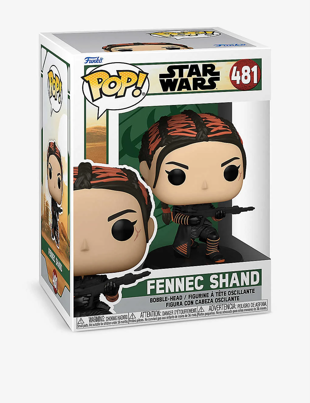 FUNKO POP! Star Wars: Fennec Shand Vinyl Figure 10cm