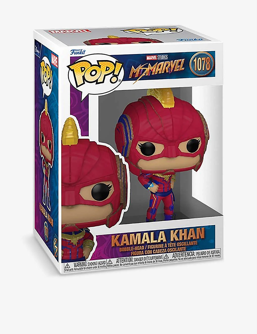 FUNKO Pop! Ms Marvel Kamala Khan Vinyl Figure 11cm