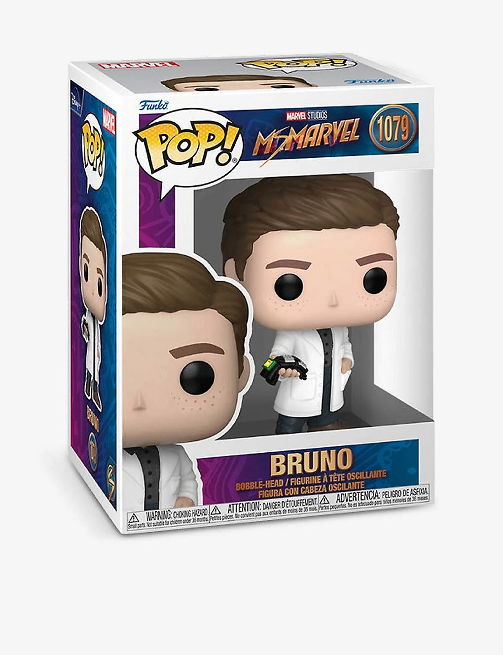 FUNKO Pop! Ms Marvel Bruno Vinyl Figure 10.5cm