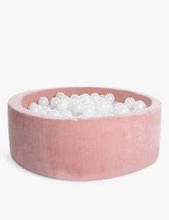 Round Velvet Ball Pit