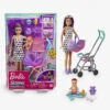 Barbie Skipper Stroller Doll And Playset 33cm