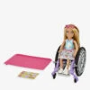 Barbie Chelsea Doll With Wheelchair 9.2cm