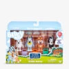 Bluey School Mates Pack Of Four Toy Figure Set 8cm