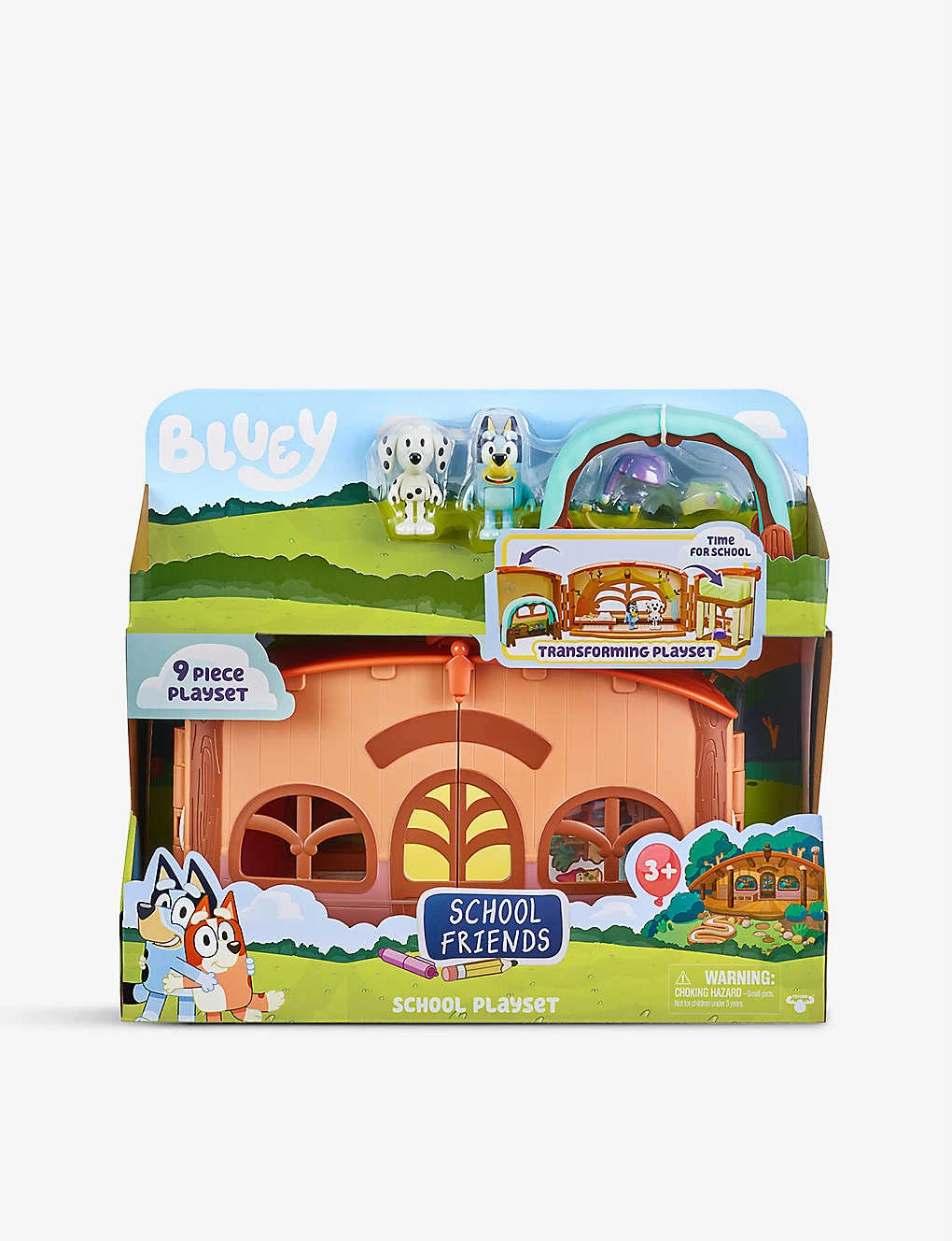 Bluey School Playset With Figures