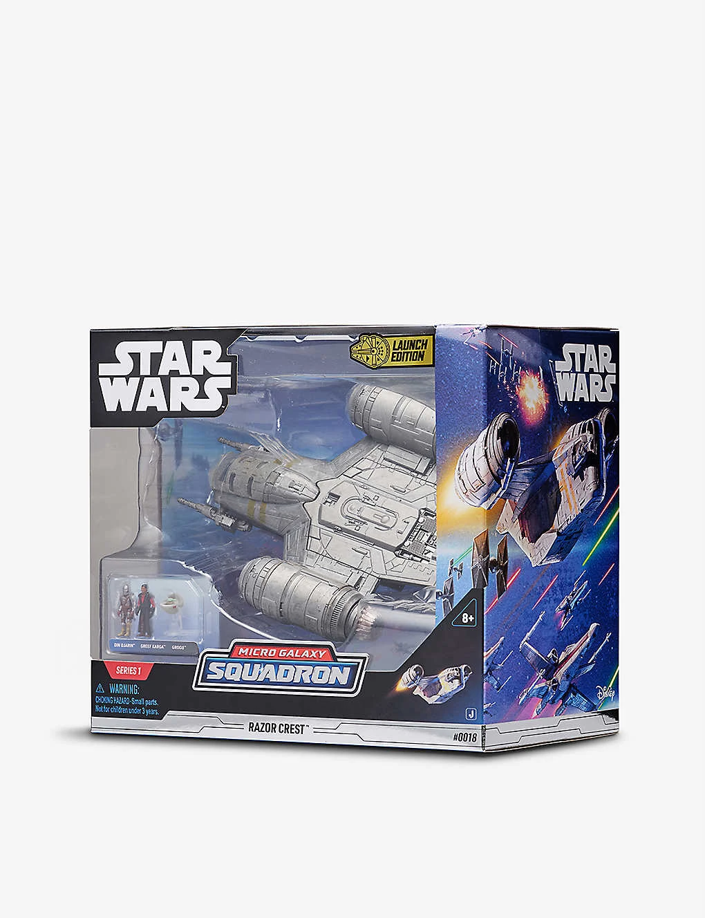 STAR WARS Micro Galaxy Squadron Razor Crest Starship Class Playset - Image 2