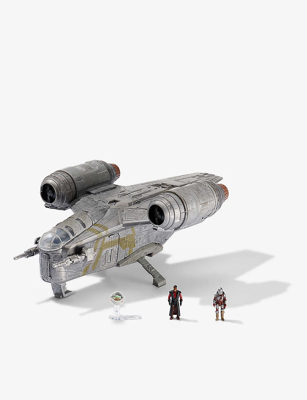 STAR WARS Micro Galaxy Squadron Razor Crest Starship Class Playset - Image 3